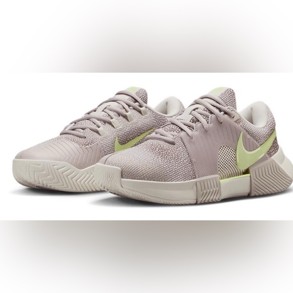 Nike Shoes - Nike GP Challenge Turbo Tennis Shoes - Lavender and Yellow
